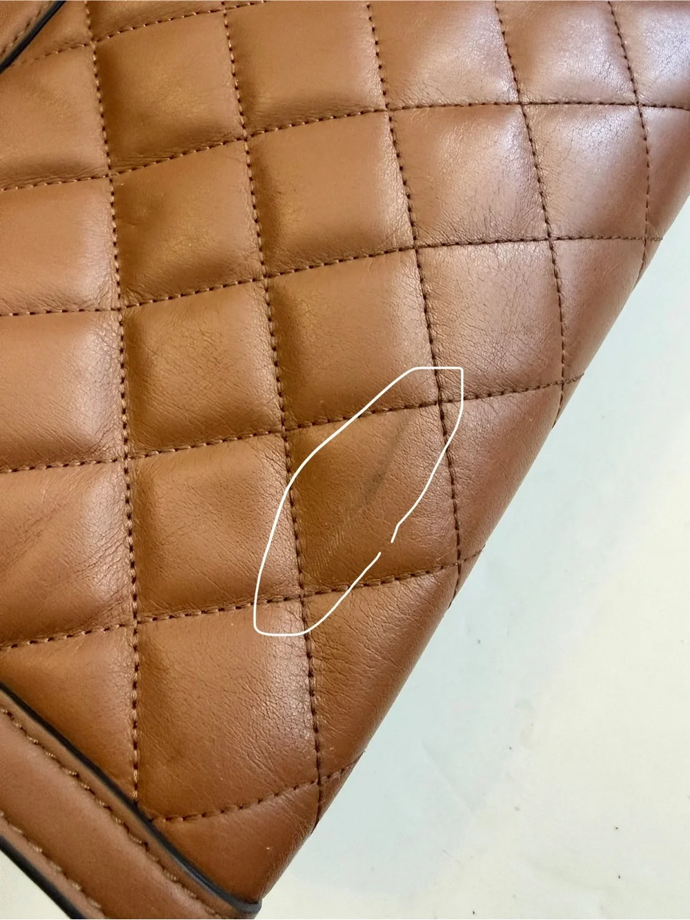 MICHAEL Michael Kors Brown Quilted Leather Selma Satchel